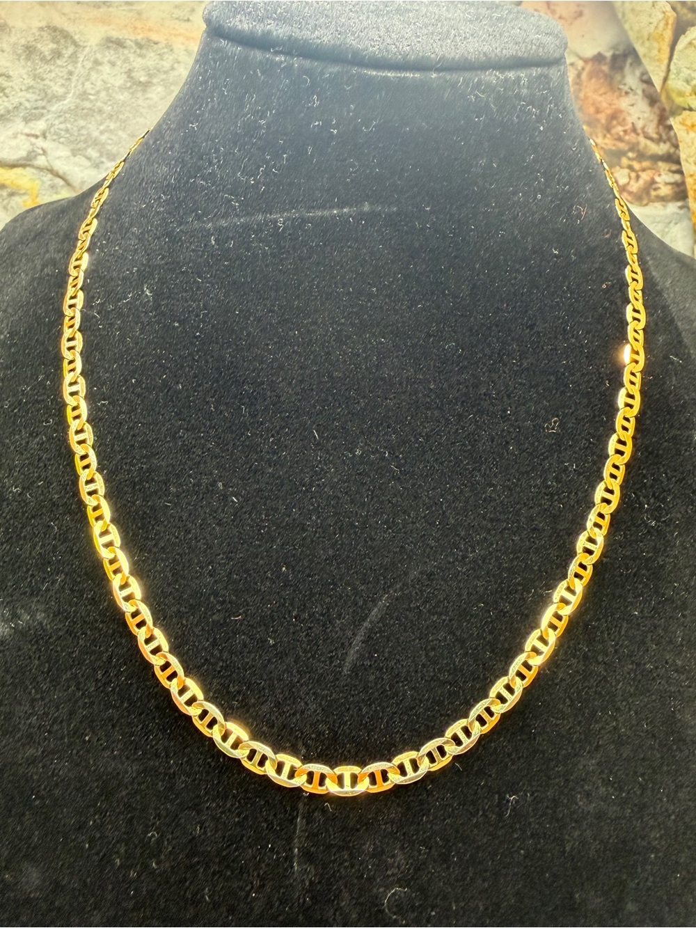 14k Yellow Gold Chain and 10k Yellow Gold bracelet - Picture 6 of 7